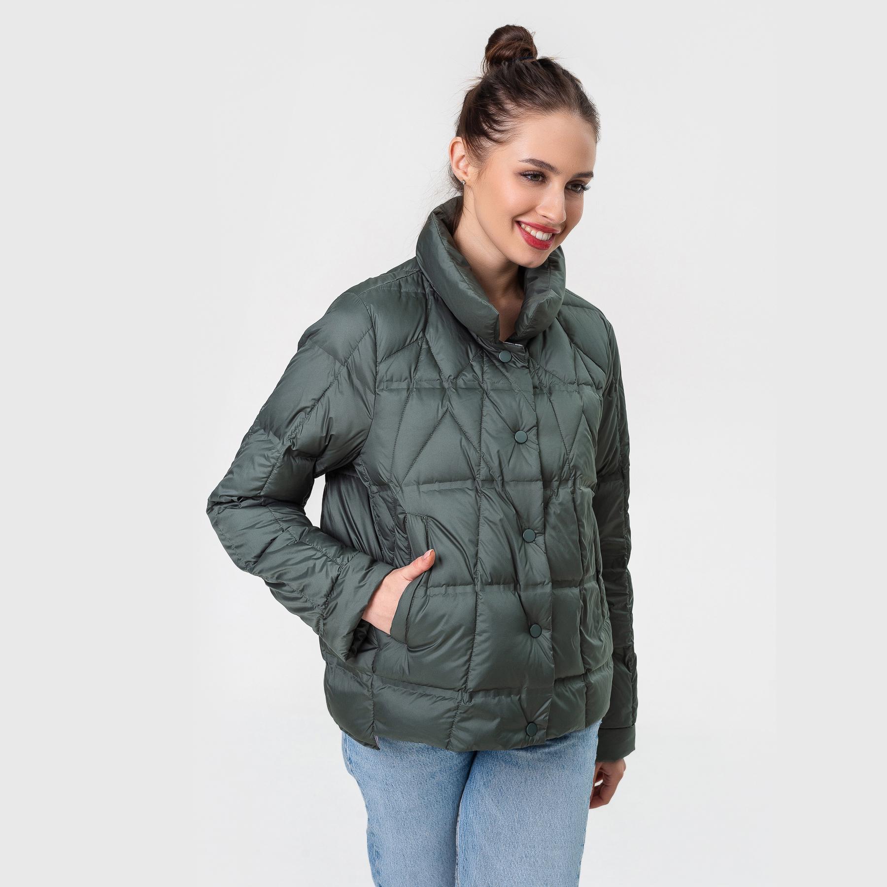 Куртка легка пухова Viva-Wear XL Смарагдовий (88282)