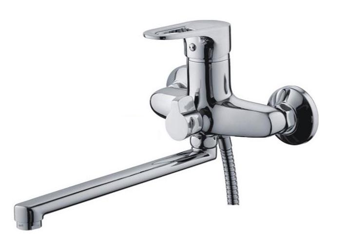 Змішувач для ванни Frap F22702-B буксовий перемикач Хром (35372)