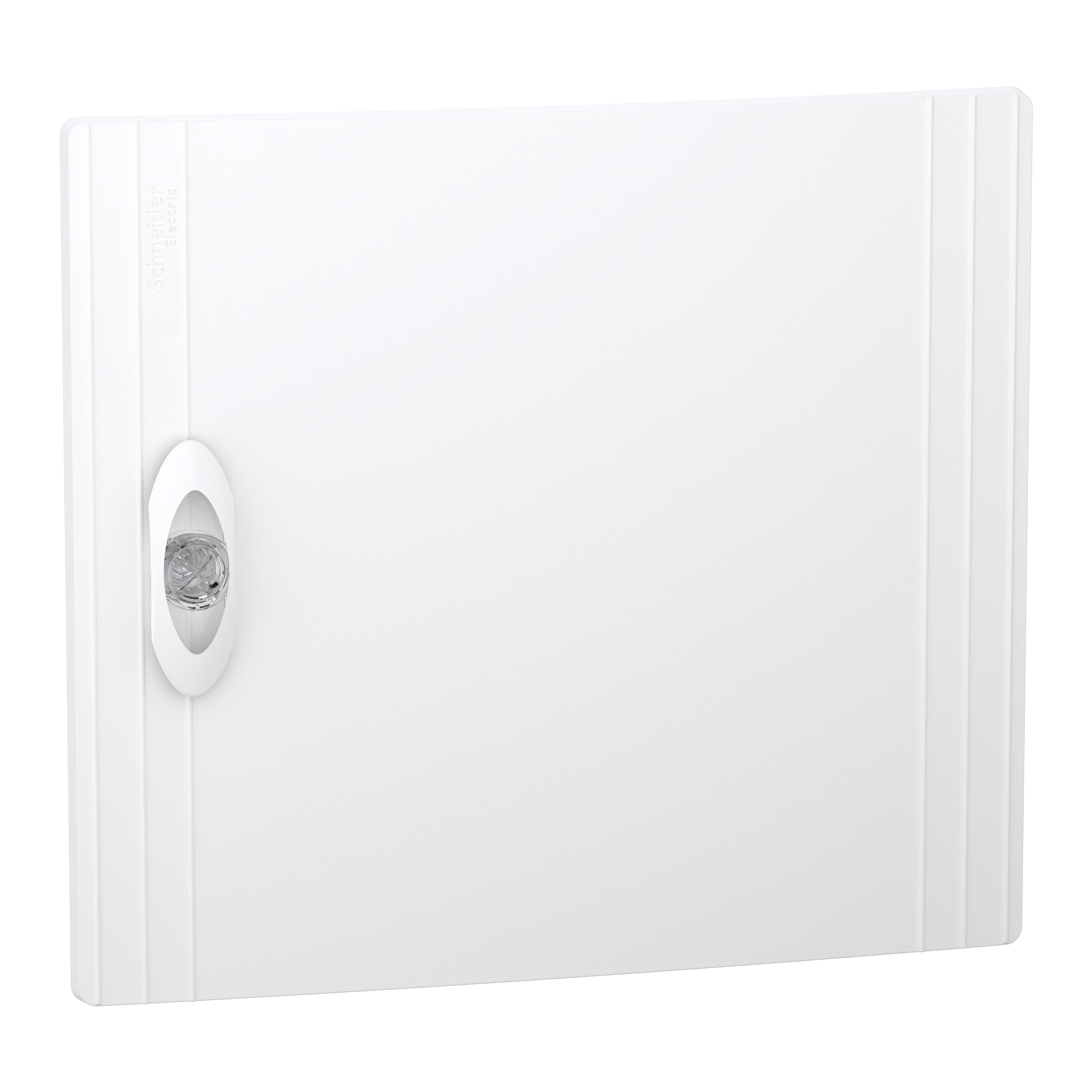 Дверь Schneider Electric PrismaSeT XS пластик 302x300x20 мм для щита 1 ряд 13 модулей сплошные Белый (LVSXDP113)