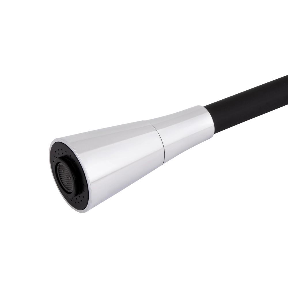 Смеситель для кухни гибкий Continent Pul i16 Черный (28711028) - фото 7 Смеситель для кухни гибкий Continent Pul i16 Черный (28711028) - фото 7