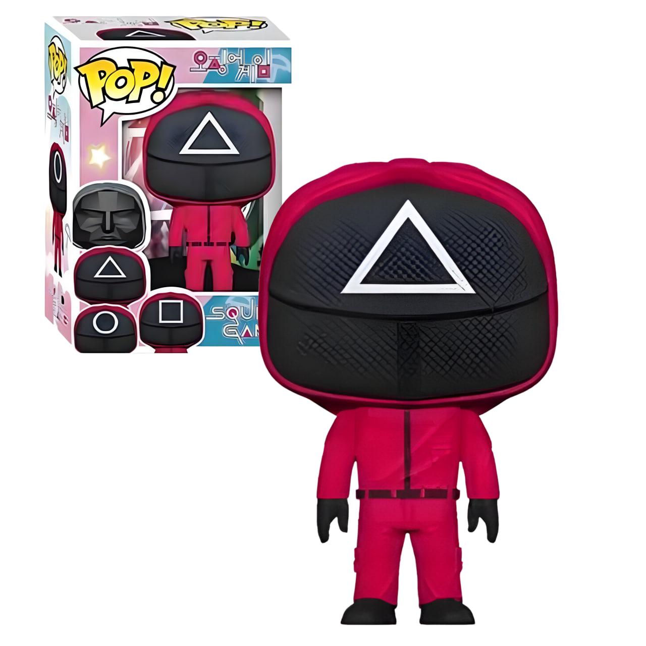 Декоративная фигурка Pop Игра в кальмара Надзиратель Треугольник (YY 02)