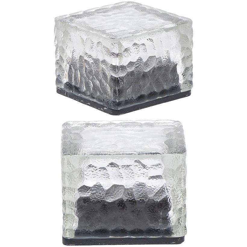 Фонарь на солнечной батарее садовый Ice cube Теплый белый (MX-00009025) - фото 4 Фонарь на солнечной батарее садовый Ice cube Теплый белый (MX-00009025) - фото 4