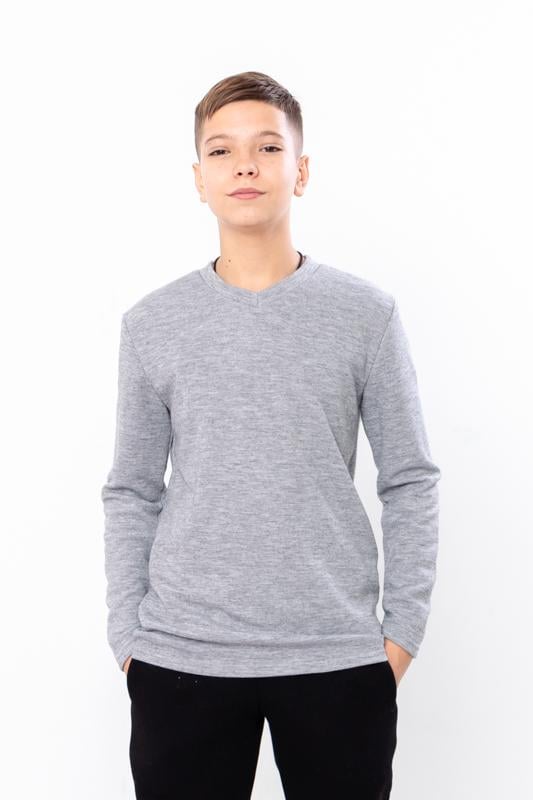 Джемпер для хлопчика Носи Своє 122 см Сірий (6222-112-v5)