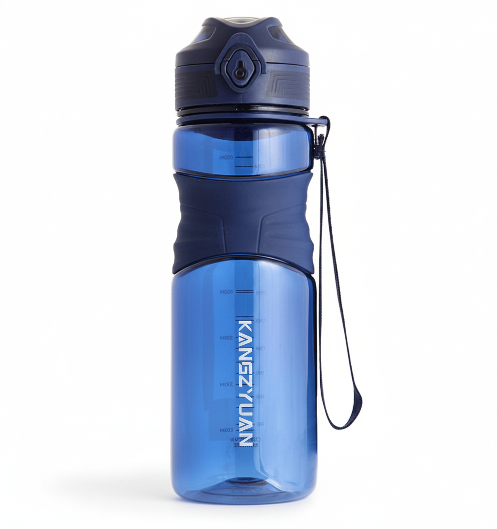 Бутылка тритановая с антибактериальным покрытием KANGZYUAN 650 мл Синий (2429557585)