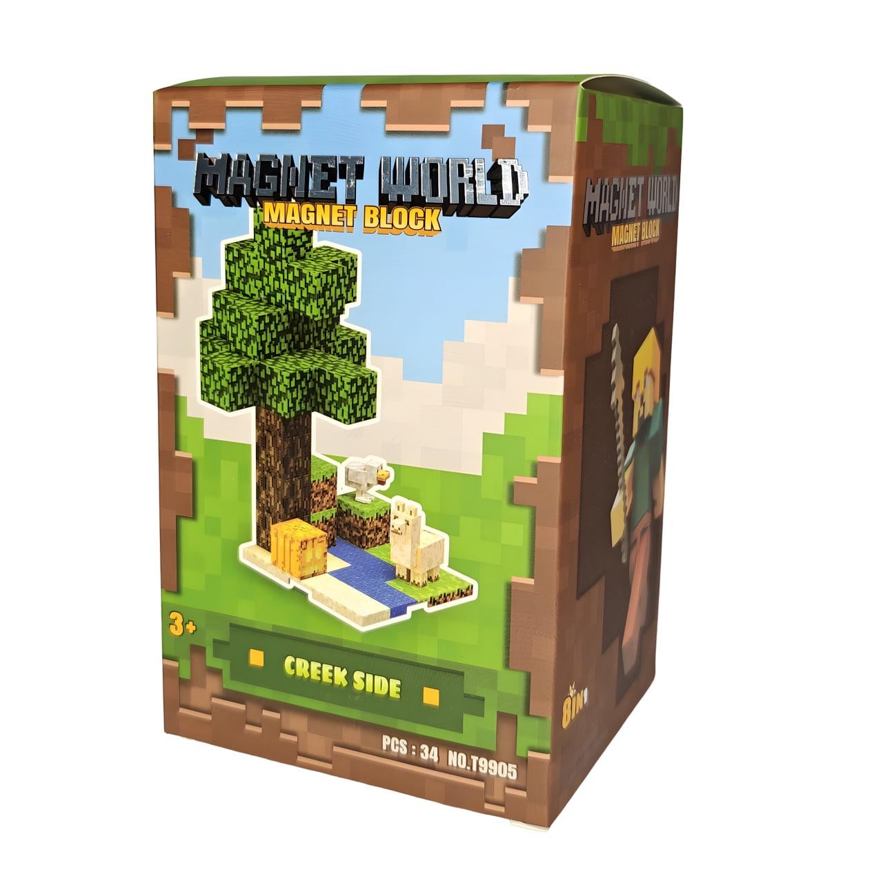 Конструктор Minecraft "Берег реки" 34 детали (Т9905)