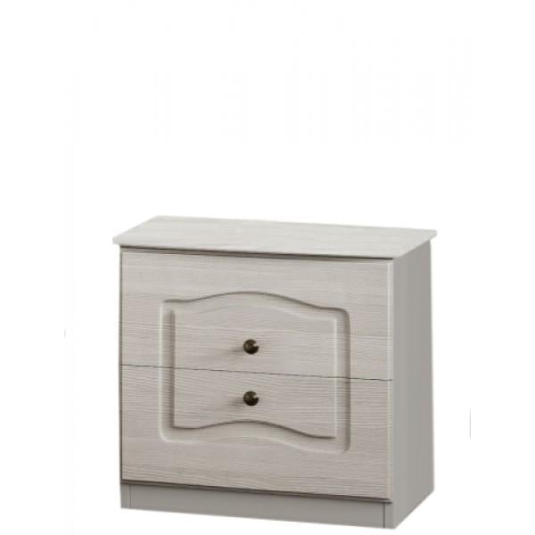 Комплект меблів в спальню Світ меблів Катрін із ДСП/МДФ Німфея альба/Дуб айс - фото 2 Комплект меблів в спальню Світ меблів Катрін із ДСП/МДФ Німфея альба/Дуб айс - фото 2