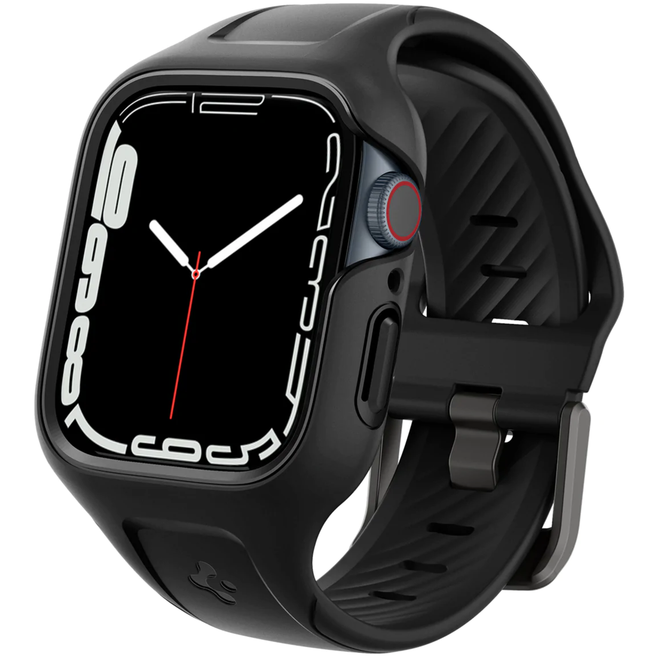 Ремінець для Apple Watch Spigen Liquid Air Pro 45 мм Black (ACS04182)