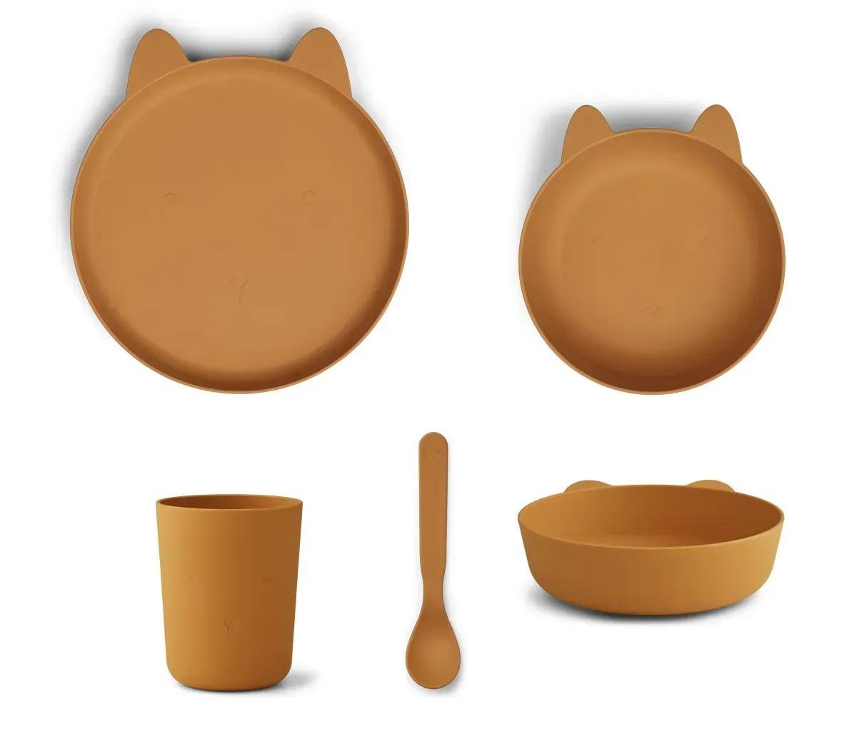 Набір посуду Liewood Paul tableware set-rabbit