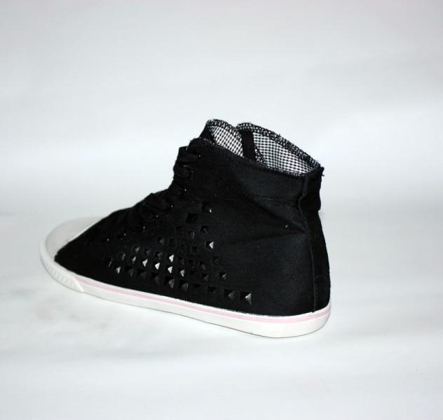 Кеди жіночі Bershka р. 41 27 см Чорний - фото 4