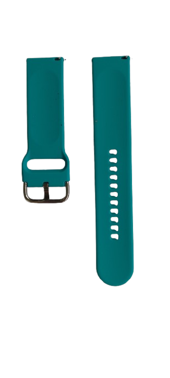 Ремешок для часов силиконовый 22х185 мм Turquoise (4031)