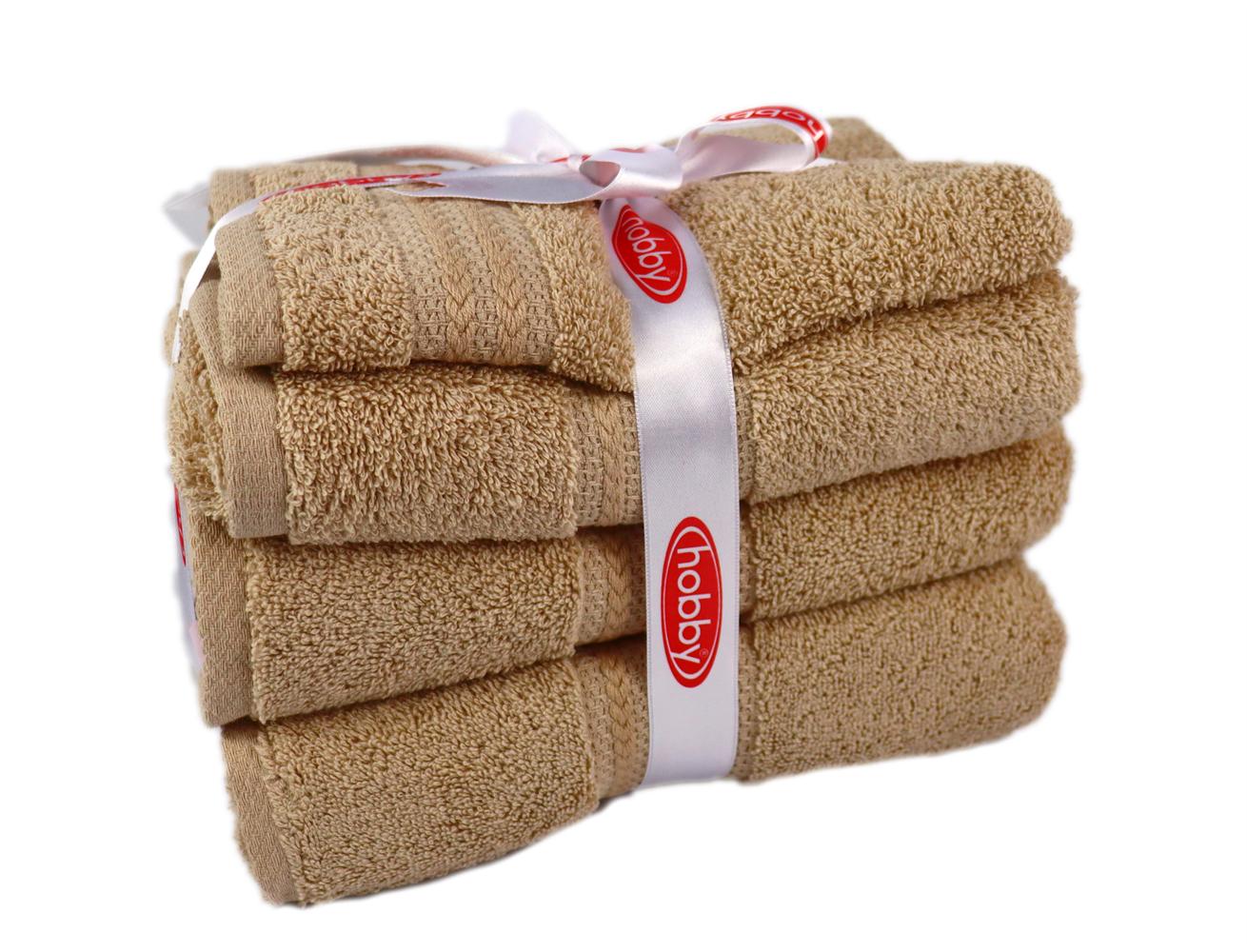 Набір рушників Rainbow Beg 3 шт. 500г/м2 Бежевий - фото 3 Набір рушників Rainbow Beg 3 шт. 500г/м2 Бежевий - фото 3