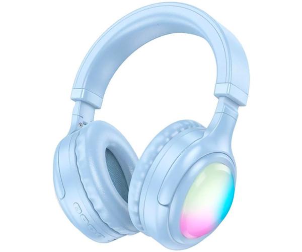 Наушники гарнитура Bluetooth Hoco W48 400 mAh Blue Наушники гарнитура Bluetooth Hoco W48 400 mAh Blue