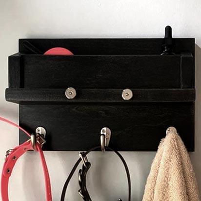 Ключница деревянная Осгорд 3 Венге (КЛЧ-311012)