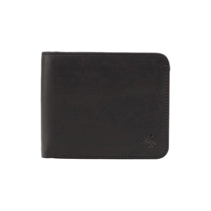 Портмоне чоловіче шкіряне Visconti Trim із захистом RFID Black/Cobalt (VSL35 BK/CB)