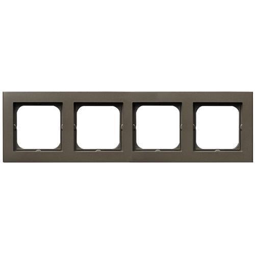 Рамка четверная Ospel Sonata горизонтальная Шоколад (29177135) Рамка четверная Ospel Sonata горизонтальная Шоколад (29177135)