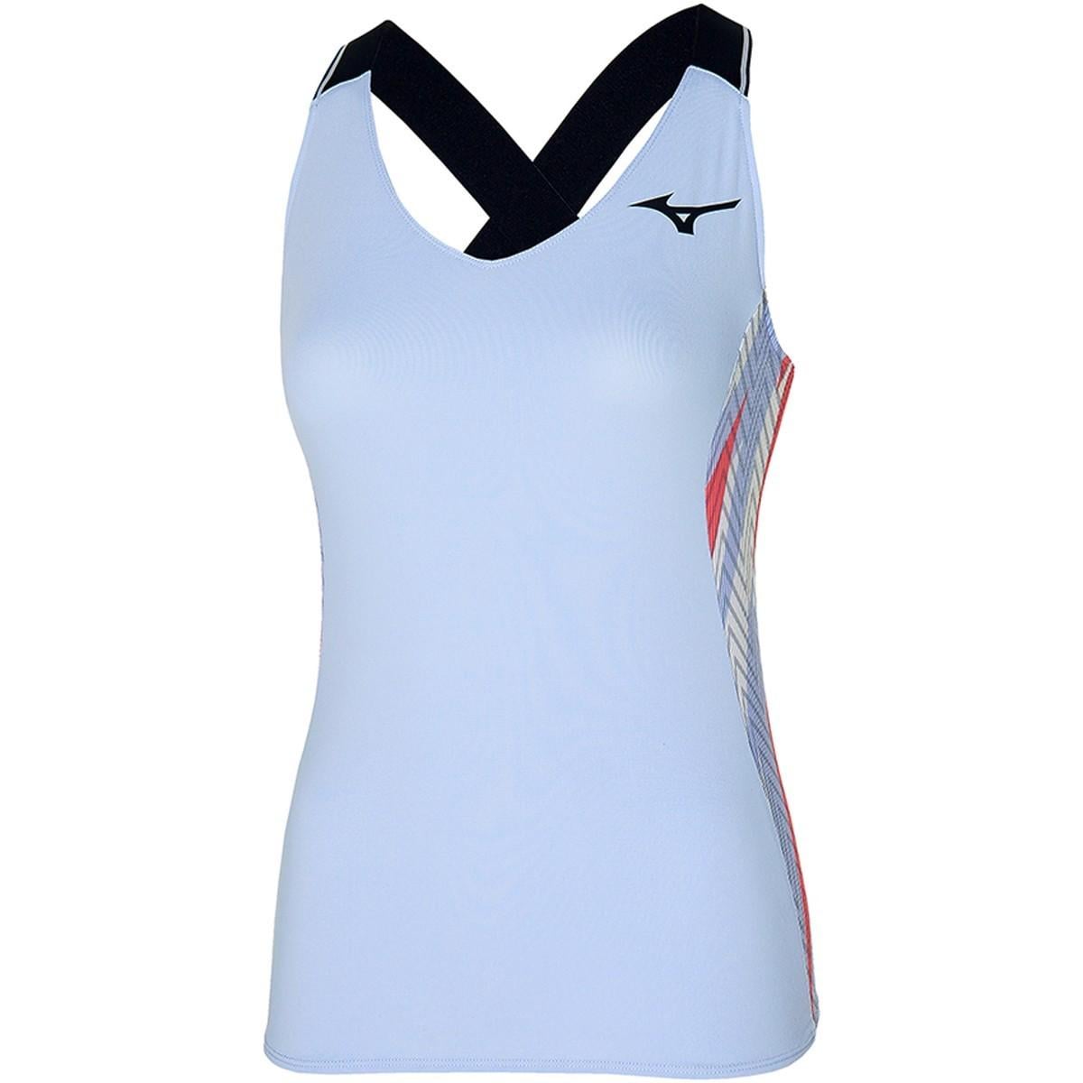 Майка жіноча Mizuno Printed Tank XS Білий (62GA2201-03 XS)