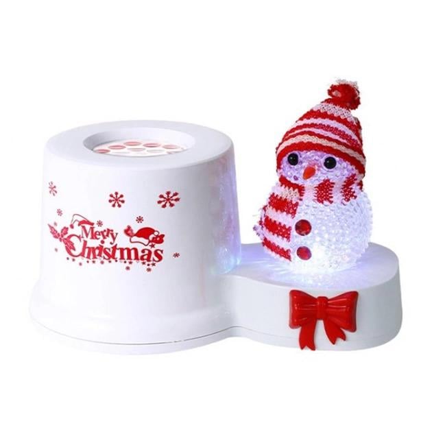 Проектор-снеговик на подставке UKC 1367-2