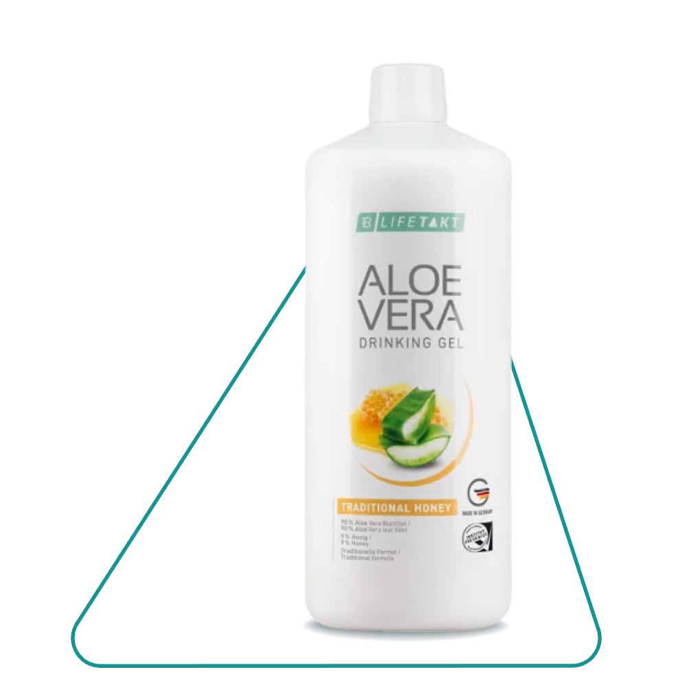Гель для поддержки иммунной системы и улучшения обмена веществ LR Lifetakt Aloe Vera Traditional Honey питьевой 1000 мл (80700) - фото 2 Гель для поддержки иммунной системы и улучшения обмена веществ LR Lifetakt Aloe Vera Traditional Honey питьевой 1000 мл (80700) - фото 2