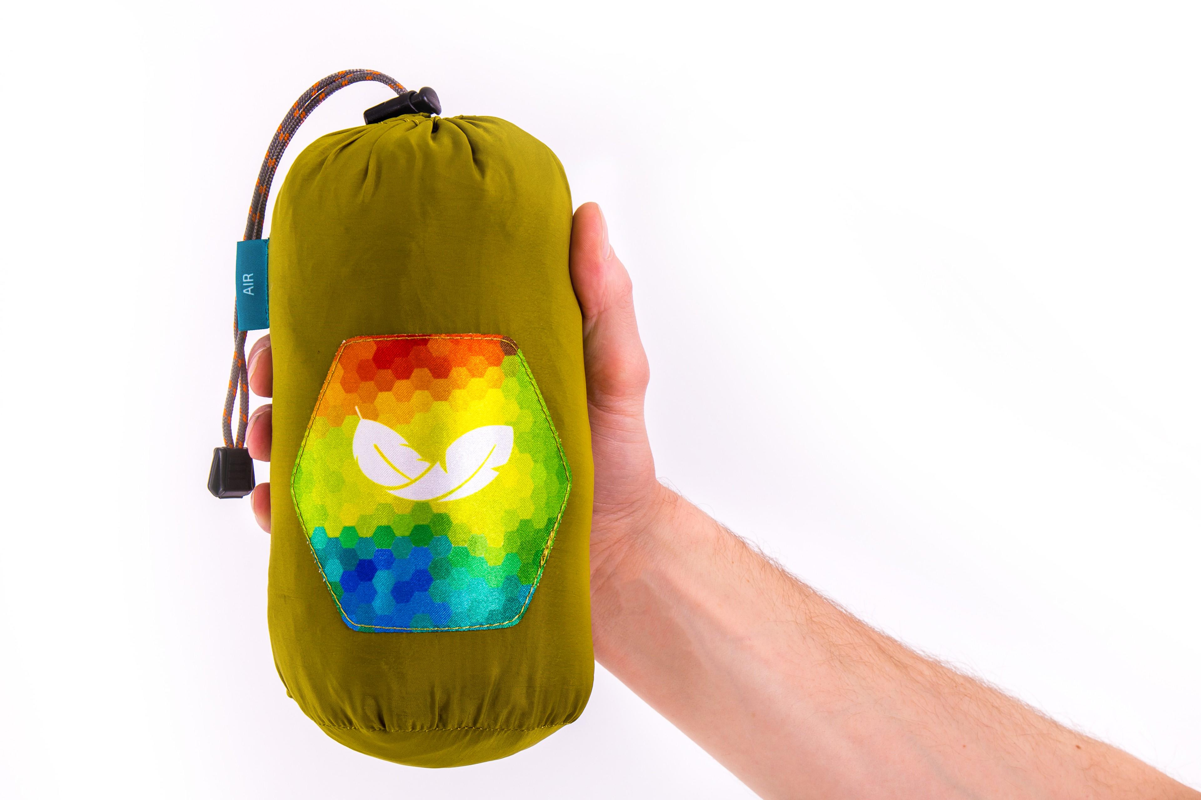 Гамак подвесной двухместный/туристический Air с чехлом и креплениями 300х140 на 200 кг Оливковый - фото 5 Гамак подвесной двухместный/туристический Air с чехлом и креплениями 300х140 на 200 кг Оливковый - фото 5