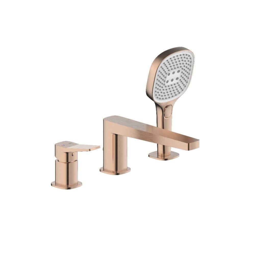 Смеситель для ванны KFA Armatura Malaga на борт Бронзовый матовый (TP-4525-210-34)