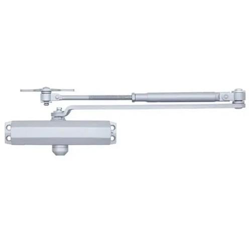 Доводчик дверей 45-60 кг 800-1000 мм EN3 механізм фіксації дверей Silver (928062) - фото 2 Доводчик дверей 45-60 кг 800-1000 мм EN3 механізм фіксації дверей Silver (928062) - фото 2