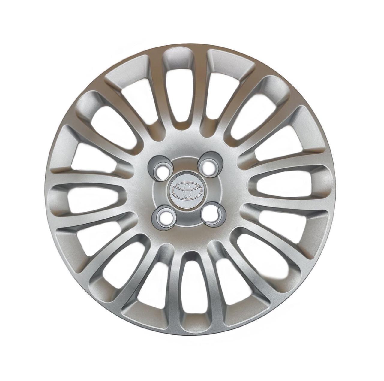 Ковпаки автомобільні модельні Toyota R15 A161 AK 4 шт. Сріблястий (105983)