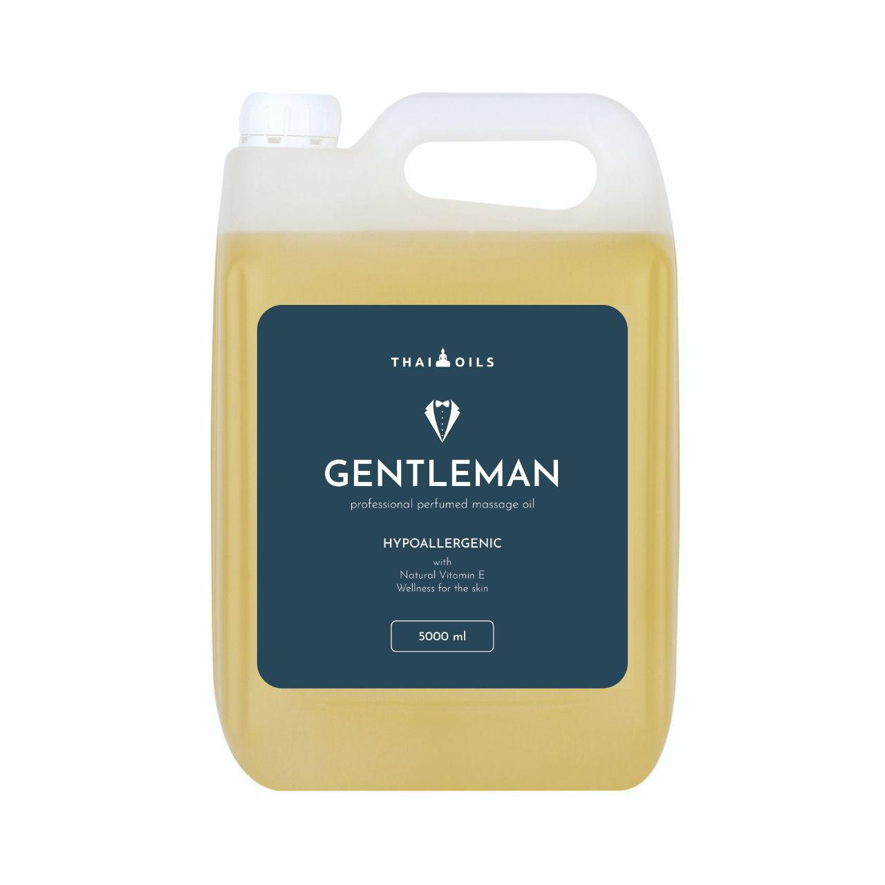 Масло профессиональное кокосовое массажное Thai Oils Gentleman 5000 мл - фото 1