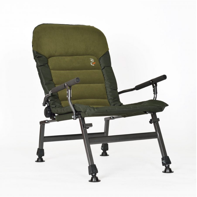 Крісло рибальське Elektrostatyk FK6 ST/p коропове посилене зі столиком та тримачем вудки - фото 2 Крісло рибальське Elektrostatyk FK6 ST/p коропове посилене зі столиком та тримачем вудки - фото 2