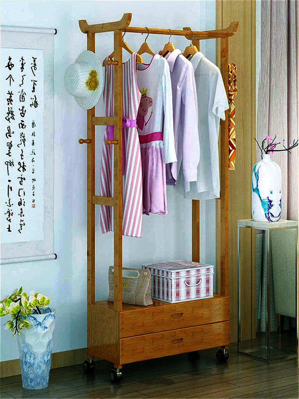 Вешалка-стойка для одежды из дерева Албена 70 Мускат (СВГ-701907) Вешалка-стойка для одежды из дерева Албена 70 Мускат (СВГ-701907)