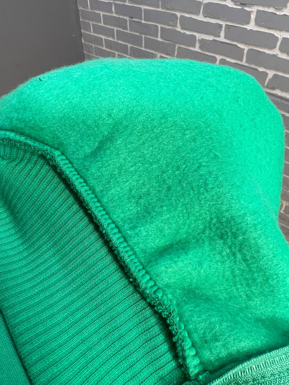 Костюм женский QUZEN 472-472 пилот брюки палаццо широкие флис S Зеленый (758) - фото 8