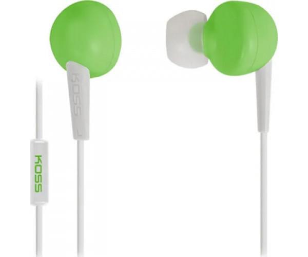 Наушники Koss KEB6iK Mic Green (190874.101)