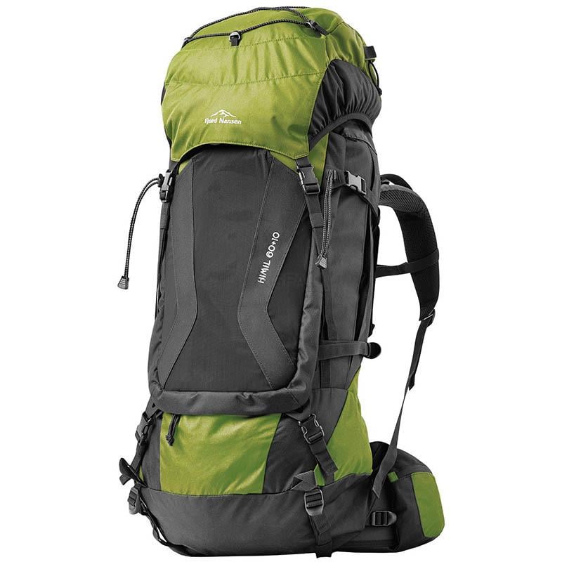 Рюкзак Fjord Nansen Himil 60+10 Solid Зеленый/Черный