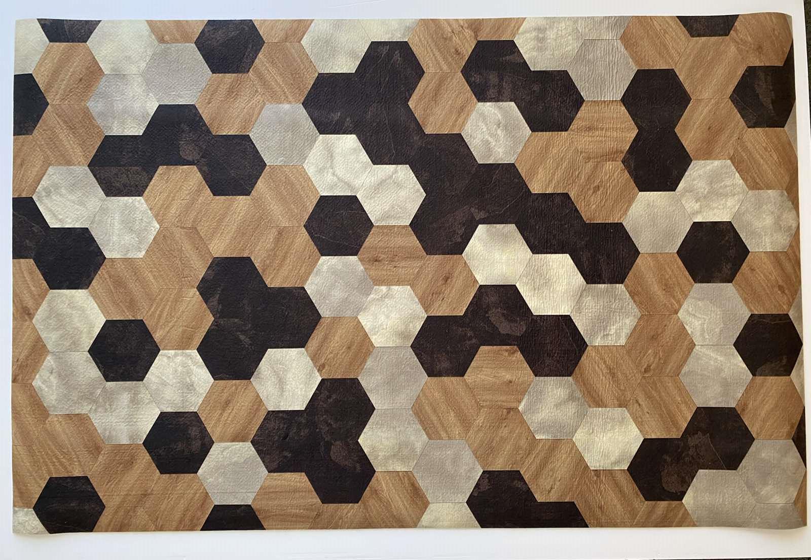 Килим придверний Скандинавська сота 78х120 см