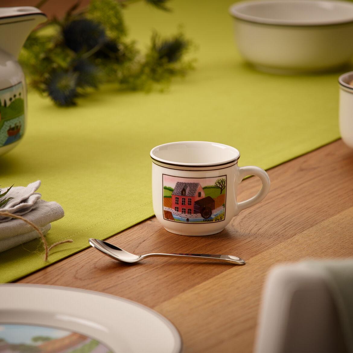 Чашка для эспрессо Villeroy & Boch Design Naif 100 мл (1023371420) - фото 2 Чашка для эспрессо Villeroy & Boch Design Naif 100 мл (1023371420) - фото 2