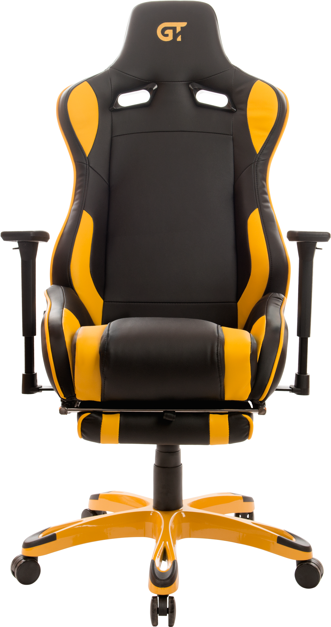 Кресло геймерское GT Racer X-0722 Black/Yellow