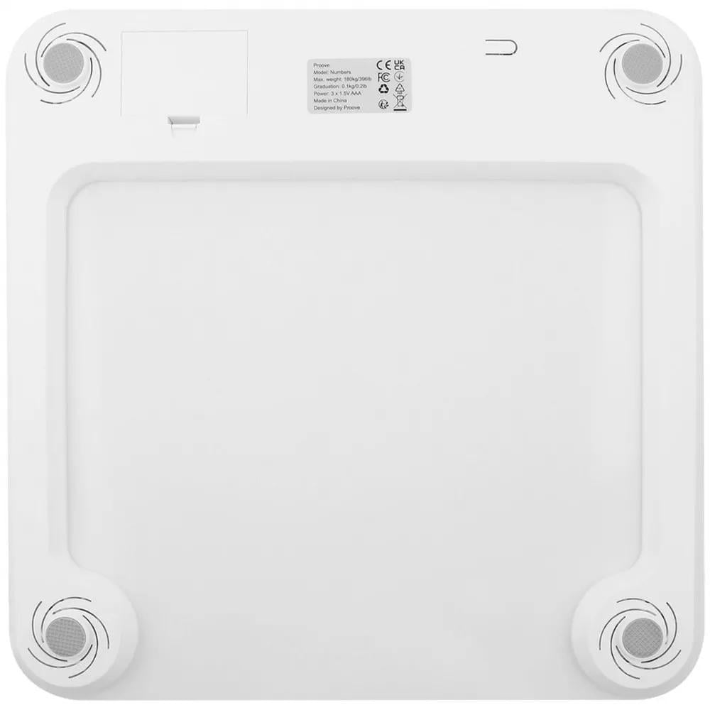 Весы напольные Proove SLBP00010002 Bluetooth аналитические до 180 кг (621166) - фото 4 Весы напольные Proove SLBP00010002 Bluetooth аналитические до 180 кг (621166) - фото 4