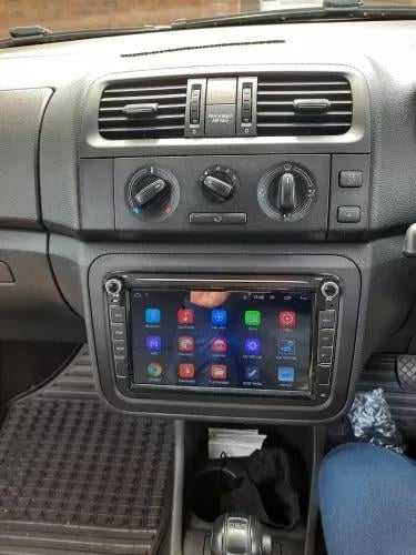 Автомагнитола штатная Skoda Fabia 2008-2014/Roomster Mekede 1/16 GreenLight Android 10/GPS/WiFi/USB (12293436) - фото 4