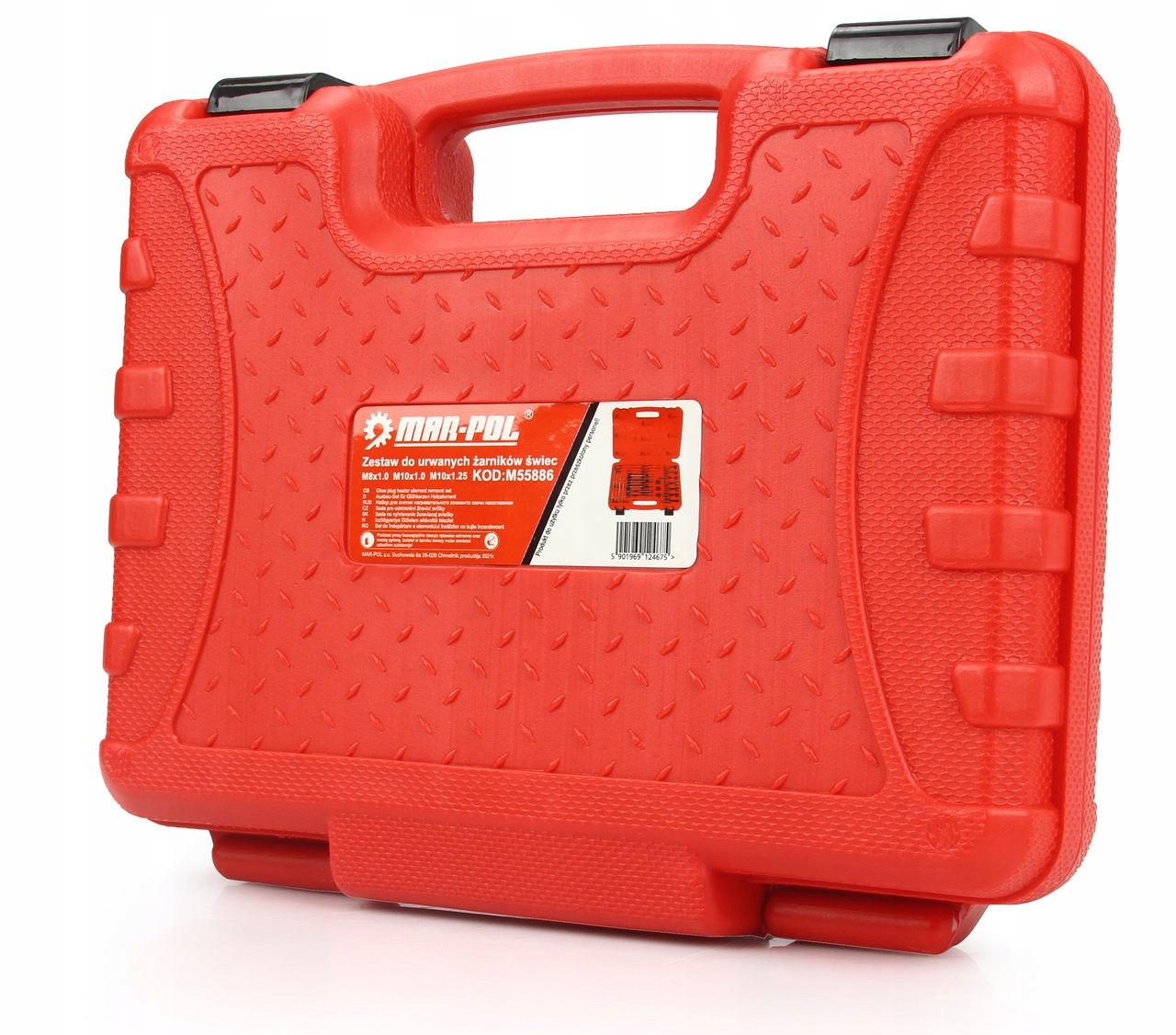 Набір для демонтажу свічок розжарювання Mar-Pol M55886 (12063368) - фото 3 Набір для демонтажу свічок розжарювання Mar-Pol M55886 (12063368) - фото 3