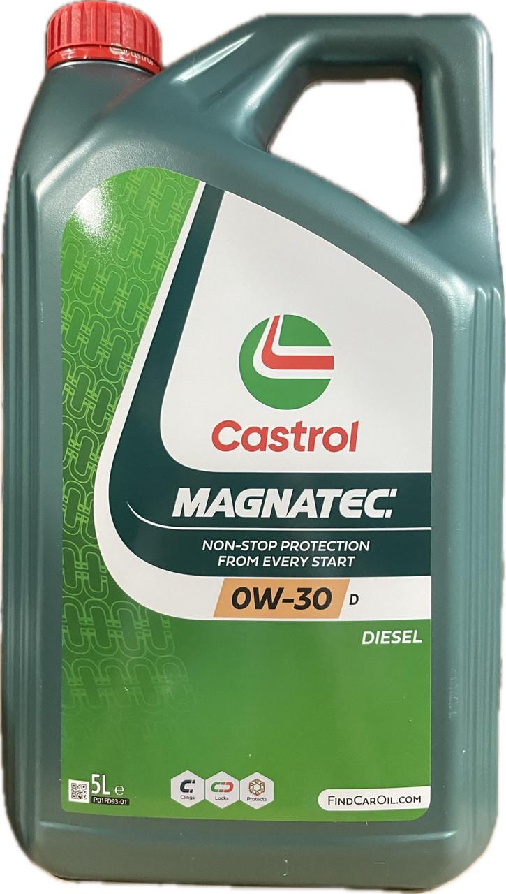 Моторное масло Castrol Magnatec D 0W-30 5 л (15F67A) Моторное масло Castrol Magnatec D 0W-30 5 л (15F67A)