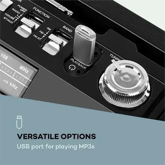 Плеер-ретро Auna Oldschool (10033778) - фото 4 Плеер-ретро Auna Oldschool (10033778) - фото 4