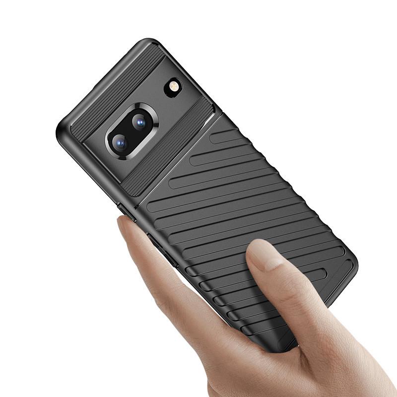 Чехол Deexe Thunder Series для Google Pixel 7 (черный) - фото 3 Чехол Deexe Thunder Series для Google Pixel 7 (черный) - фото 3
