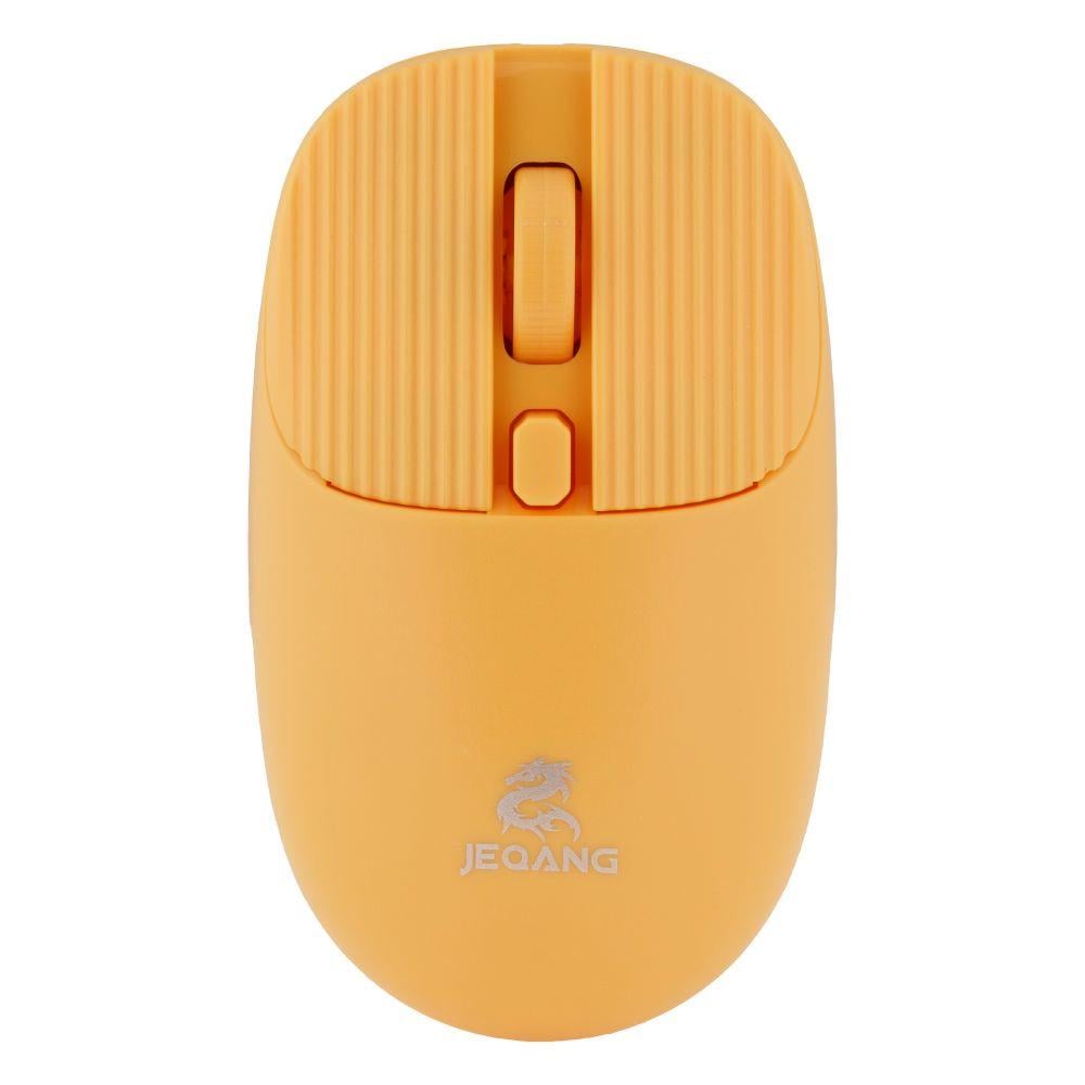 Беспроводная мышь JEQANG JW-219 4G Yellow (29caa1-16628)