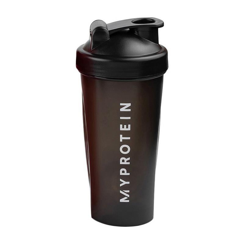 Шейкер для протеїну та спортивного харчування MyProtein Shaker With Metal Ball 700 мл Чорний