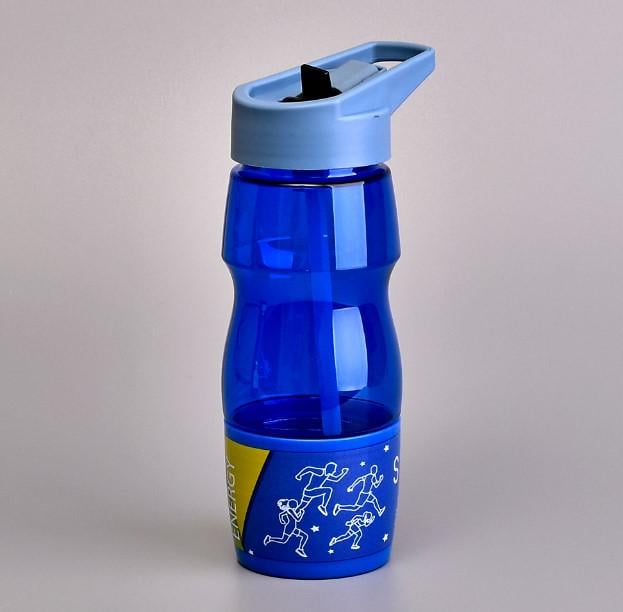 Пляшка-поїлка з трубочкою 600 мл (AN012702)