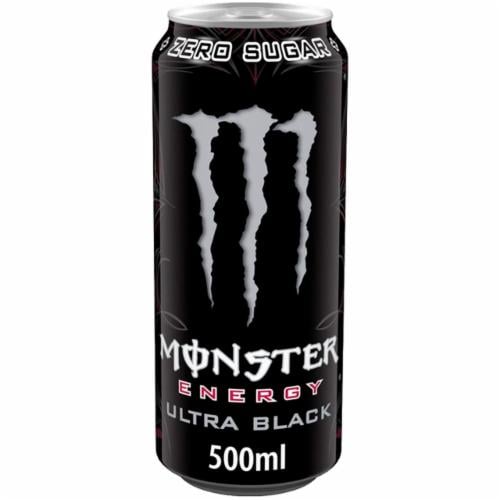 Напиток энергетический Monster Ultra Black Zero Sugar 500 мл (37919485)