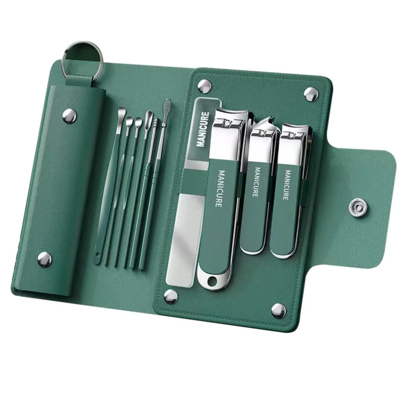 Набор для маникюра Nail Clipper Set 10в1 AND 5630 Зеленый (35552863)