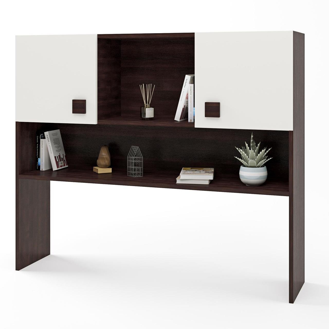 Спальня детская Эверест Соната Комплект 11 модульная 6 элементов Венге темный/Белый (DTM-2595) - фото 5 Спальня детская Эверест Соната Комплект 11 модульная 6 элементов Венге темный/Белый (DTM-2595) - фото 5