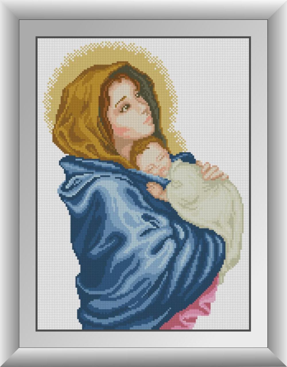 Алмазная мозаика Dream Art Богородица 32x44 см (DA.30512)