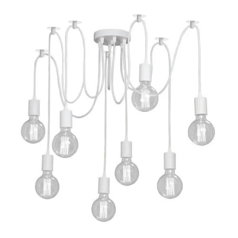 Люстра-паук MSK ELECTRIC NL149-8 W Белый