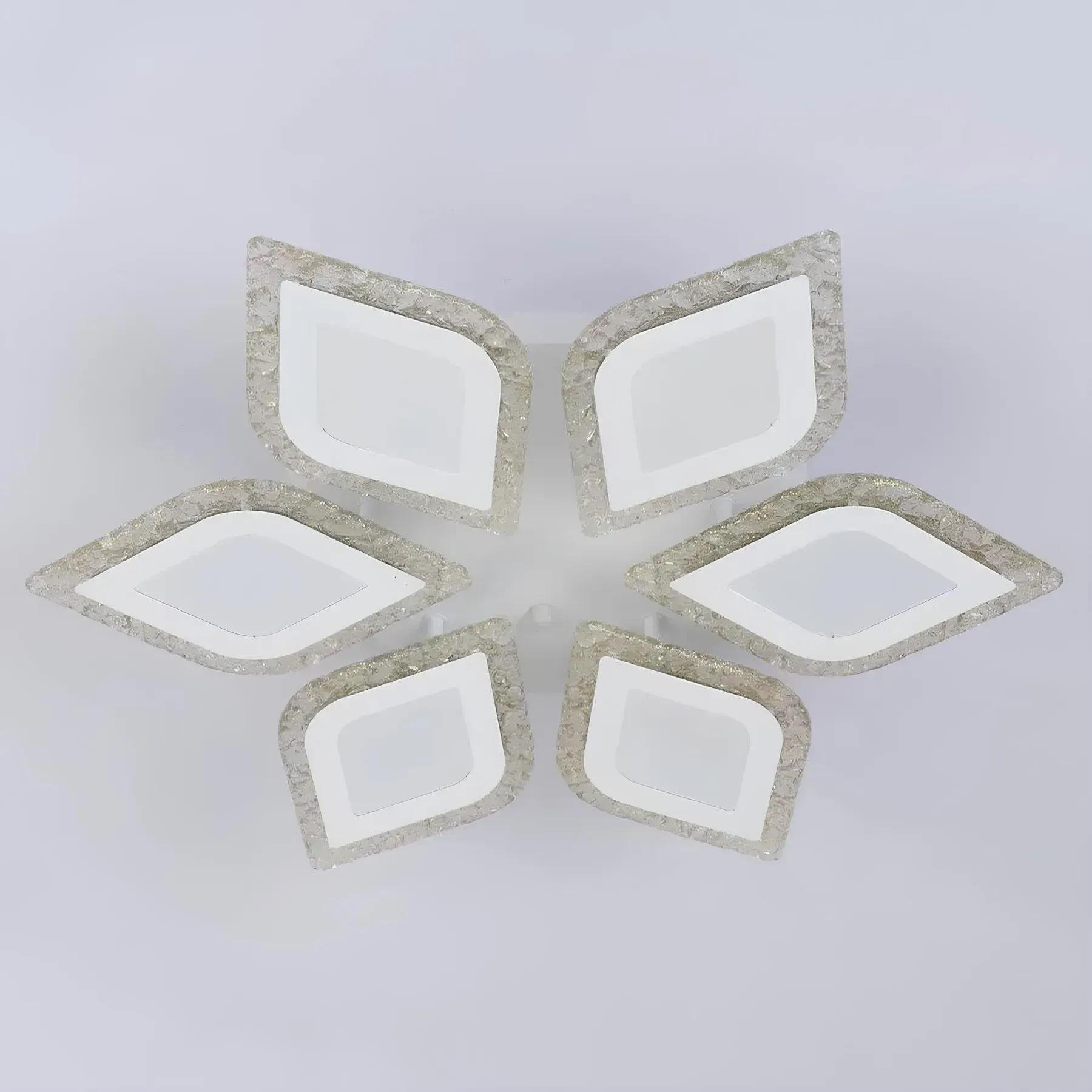 LED-люстра потолочная Valeso V-K39934-6+1 WT с пультом 142W (28687045)